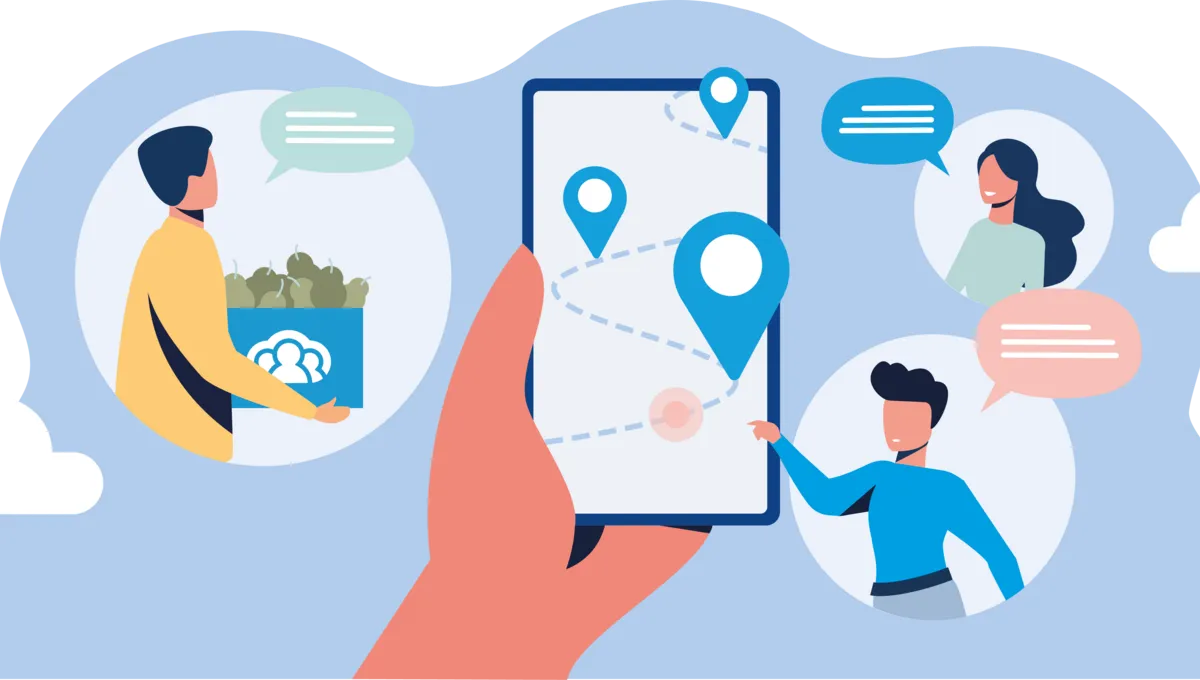 Celero Cloud GmbH – Illustration für Transparenz und Kundenkommunikation