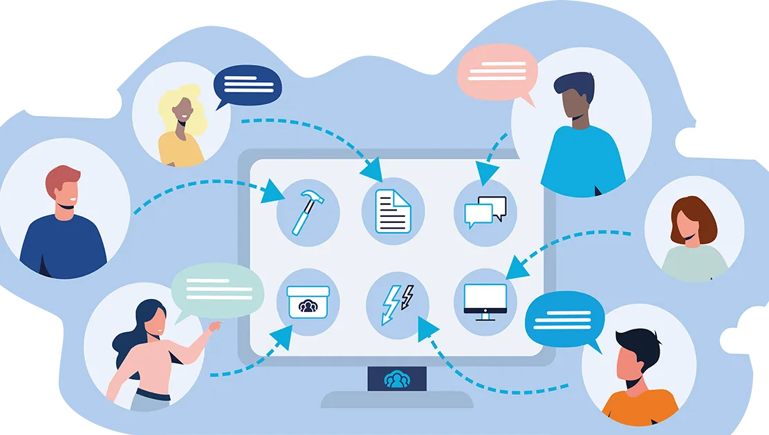 Celero Cloud GmbH- illustration for intelligente Kompetenzverwaltung