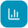 Echtzeit-Reporting Icon